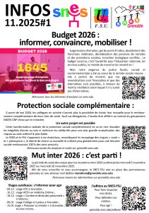 Lettre d'infos #1 novembre 2025