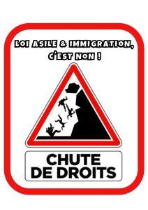 Loi Asile & Immigration, C'est NON !