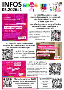 Lettre d'infos #1 mai 2026