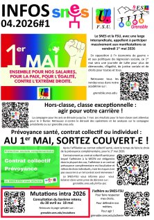 Lettre d'infos #1 avril 2026