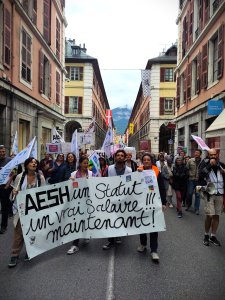 9 juin : pour les AESH, un statut maintenant ! Grève nationale