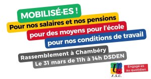 Grève nationale éducation le 31 mars - Du fric pour l'école publique !