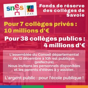 Assemblée du CD73 du 12 décembre : non à la déréglementation du financement (…)