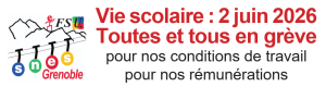 Vie scolaire : toutes et tous en grève le 2 juin