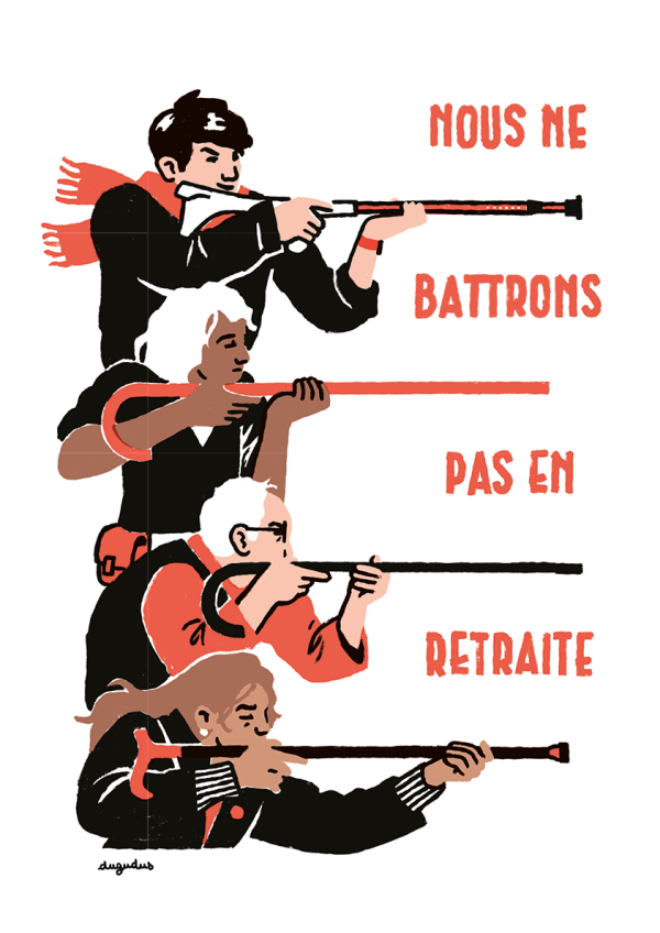Nous ne battrons pas en retraite !