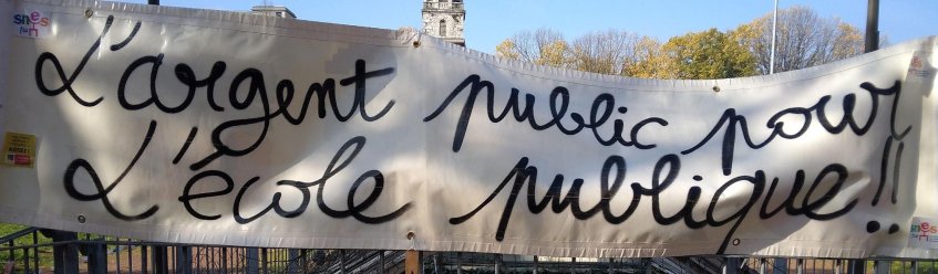 Mobilisation contre l'austérité en Savoie 15/11