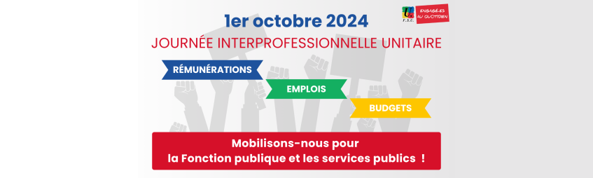 Pour les salaires, les services publics, l'abrogation de la loi (…)