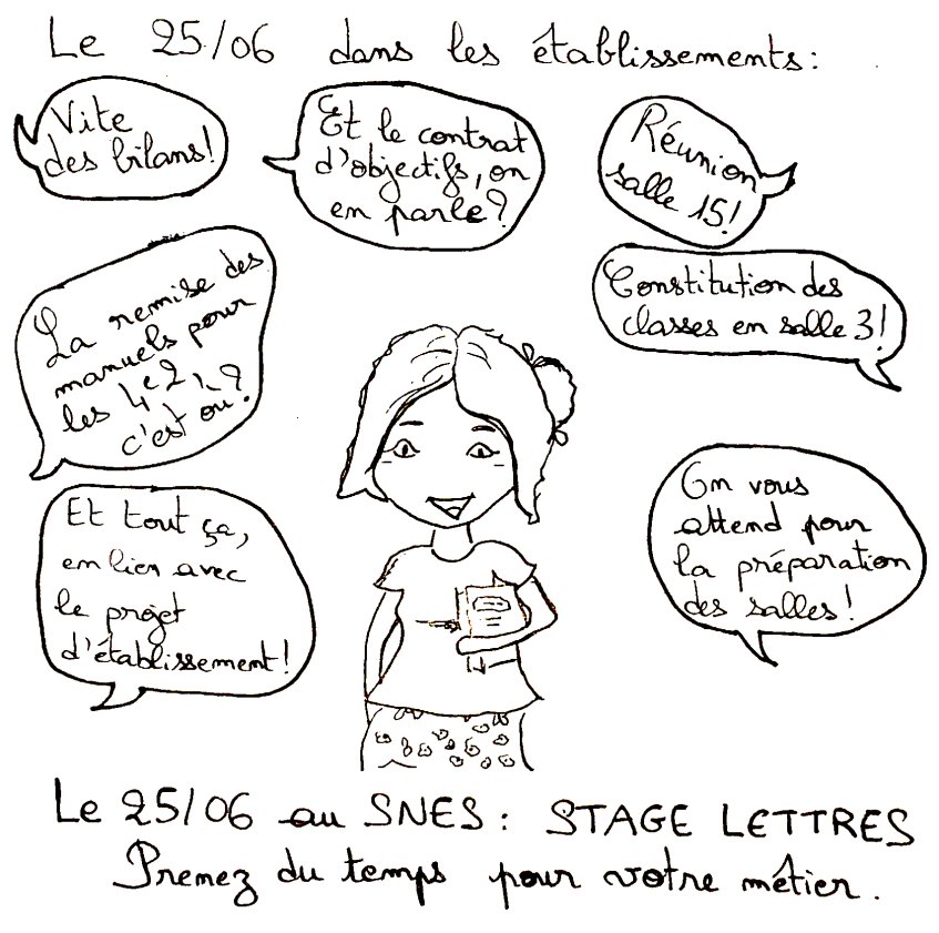 Stage Enseigner le français, les lettres aujourd'hui et demain